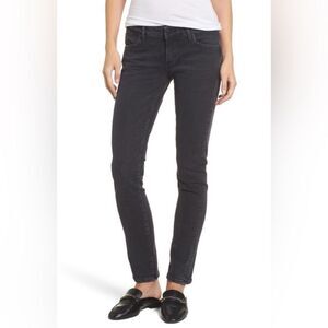 AGOLDE Chloe Low Rise Slim Jeans Size 30 Black